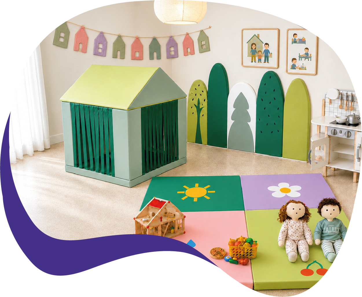 Espacio educativo infantil diseñado por Plastimar Allegro