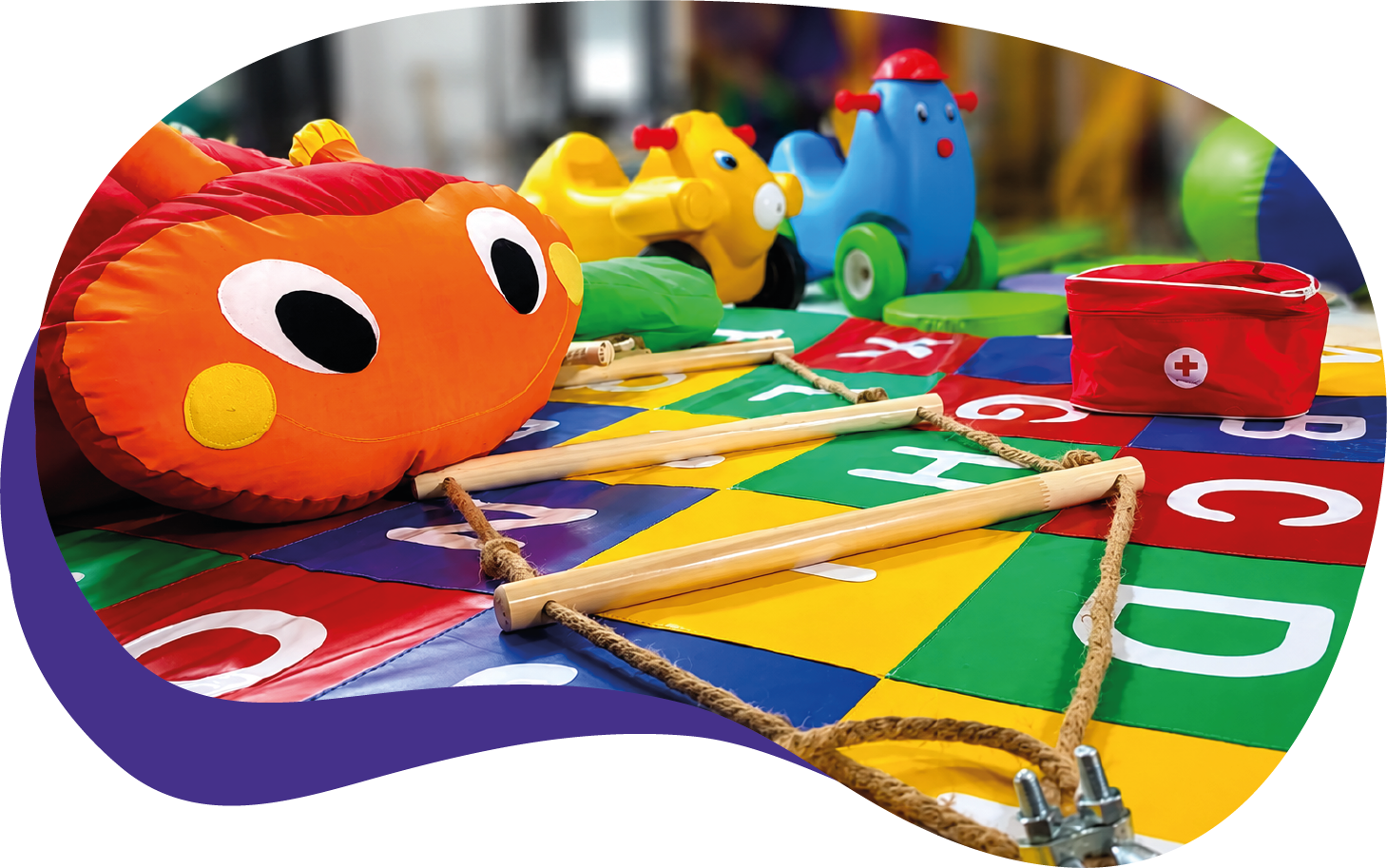 Material didáctico y elementos psicomotores Plastimar